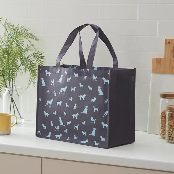 Dunelm Silhouette Dogs Recycled Shopper Bag 3 Dunelm Silhouette Dogs Recycled Shopper Bag