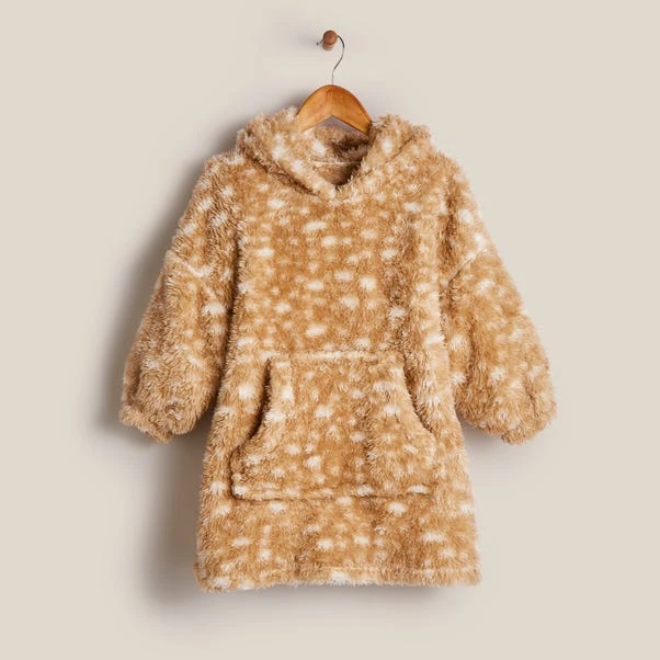 Dunelm Kids Darcie The Deer Blanket Hoodie 4 Dunelm Kids Darcie The Deer Blanket Hoodie - Image 2