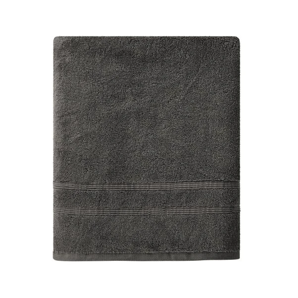 Dunelm Organic Cotton Charcoal Towel 6 Dunelm Organic Cotton Charcoal Towel - Image 4