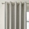 Dunelm Cut Velvet Silver Thermal Eyelet Curtains -Dunelm Sales Store 30778091