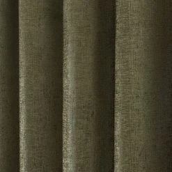 Dunelm Chenille Olive Thermal Eyelet Door Curtain 8 Dunelm Chenille Olive Thermal Eyelet Door Curtain -Dunelm Sales Store 30778532 alt02