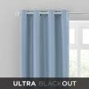 Dunelm Montreal Ultra Blackout Ashley Blue Eyelet Curtains 1 Dunelm Montreal Ultra Blackout Ashley Blue Eyelet Curtains -Dunelm Sales Store 30778546