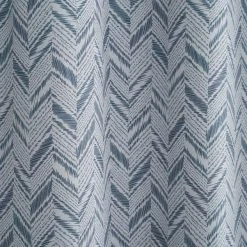 Dunelm Chevron Printed Navy Blackout Eyelet Curtains 9 Dunelm Chevron Printed Navy Blackout Eyelet Curtains -Dunelm Sales Store 30779281 alt02