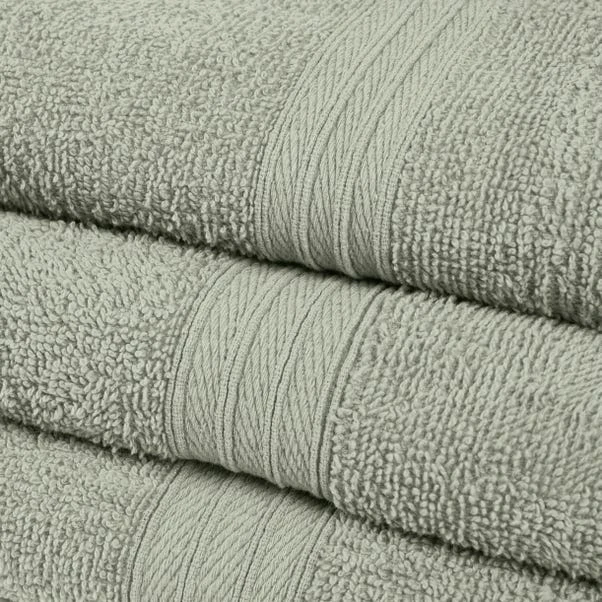 Dunelm So Soft Lilypad Towel 4 Dunelm So Soft Lilypad Towel - Image 2