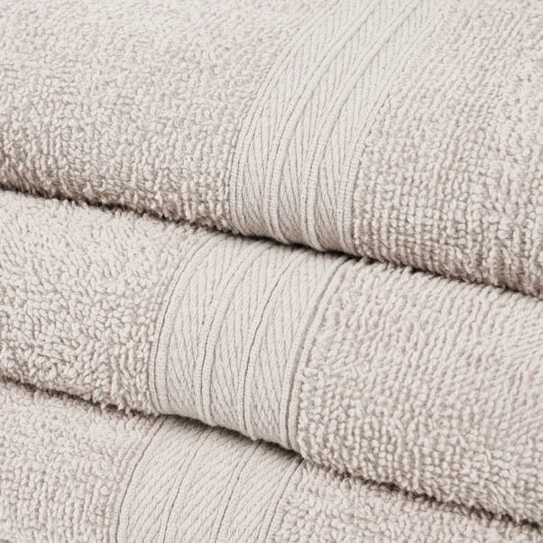 Dunelm So Soft Silver Towel 4 Dunelm So Soft Silver Towel - Image 2