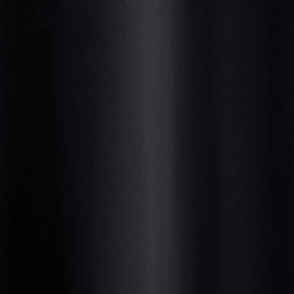Dunelm Berlin Black Thermal Blackout Eyelet Curtains 5 Dunelm Berlin Black Thermal Blackout Eyelet Curtains - Image 3