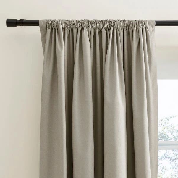 Dunelm Berlin Linen Thermal Blackout Tab Top Curtains 3 Dunelm Berlin Linen Thermal Blackout Tab Top Curtains