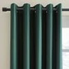 Dunelm Berlin Bottle Green Thermal Blackout Eyelet Curtains -Dunelm Sales Store 30779897
