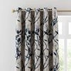 Dunelm Zen Blackout Thermal Blue Eyelet Door Curtains 2 Dunelm Zen Blackout Thermal Blue Eyelet Door Curtains -Dunelm Sales Store 30780904