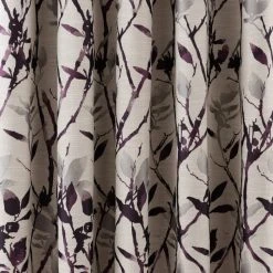 Dunelm Zen Blackout Thermal Plum Eyelet Door Curtains -Dunelm Sales Store 30780906 alt02