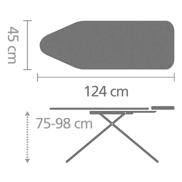 Brabantia Ironing Board C Spring Bubbles 8 Brabantia Ironing Board C Spring Bubbles - Image 6