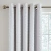Dunelm Edison Embossed Textured White Blackout Eyelet Curtains 1 Dunelm Edison Embossed Textured White Blackout Eyelet Curtains -Dunelm Sales Store 30788500