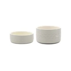 Scruffs Set Of 2 Medium Icon Dog Bowls