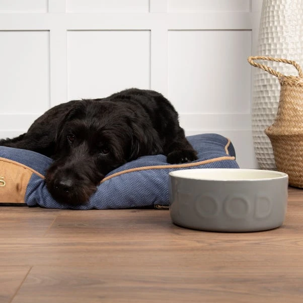 Scruffs Set Of 2 Large Grey Food And Drink Dog Bowls 4 Scruffs Set Of 2 Large Grey Food And Drink Dog Bowls - Image 2