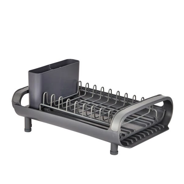 Dunelm Compact Extendable Dish Drainer Grey 4 Dunelm Compact Extendable Dish Drainer Grey - Image 2