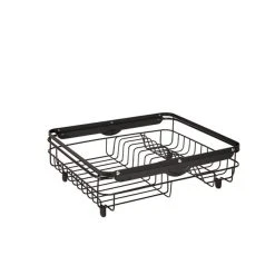 Dunelm Over The Sink Dish Drainer Black -Dunelm Sales Store 30789692 alt02