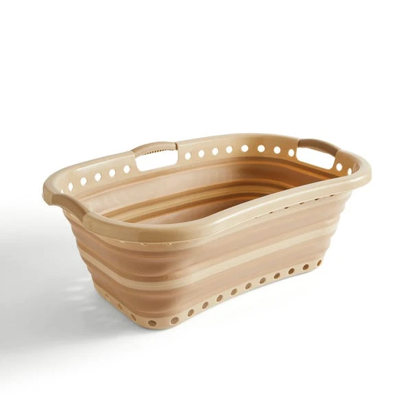 Dunelm Collapsible Laundry Basket Hipster 4 Dunelm Collapsible Laundry Basket Hipster - Image 2