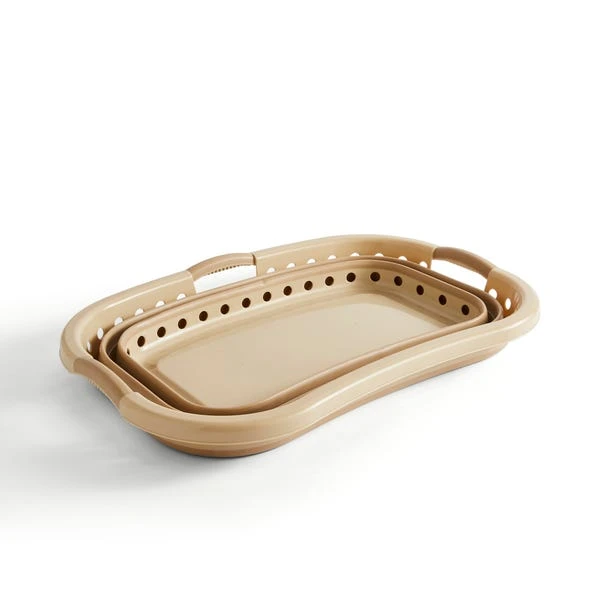 Dunelm Collapsible Laundry Basket Hipster 5 Dunelm Collapsible Laundry Basket Hipster - Image 3