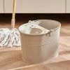 Dunelm Warm Sand Metal Mop Bucket -Dunelm Sales Store 30791685