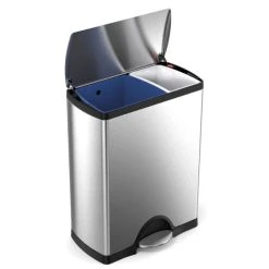 Simplehuman 46 Litre Dual Compartment Pedal Bin -Dunelm Sales Store 30791931 alt04