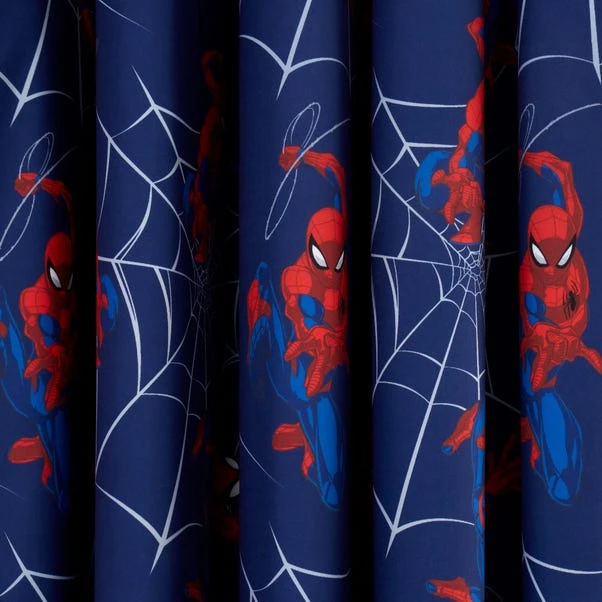 Marvel Spider-Man Thermal Blackout Eyelet Curtains 5 Marvel Spider-Man Thermal Blackout Eyelet Curtains - Image 3