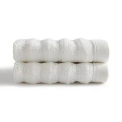 Dunelm Ribbed Towel White 7 Dunelm Ribbed Towel White -Dunelm Sales Store 30794468 alt02