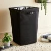 Elements Leaves Black Laundry Basket 1 Elements Leaves Black Laundry Basket -Dunelm Sales Store 30794472