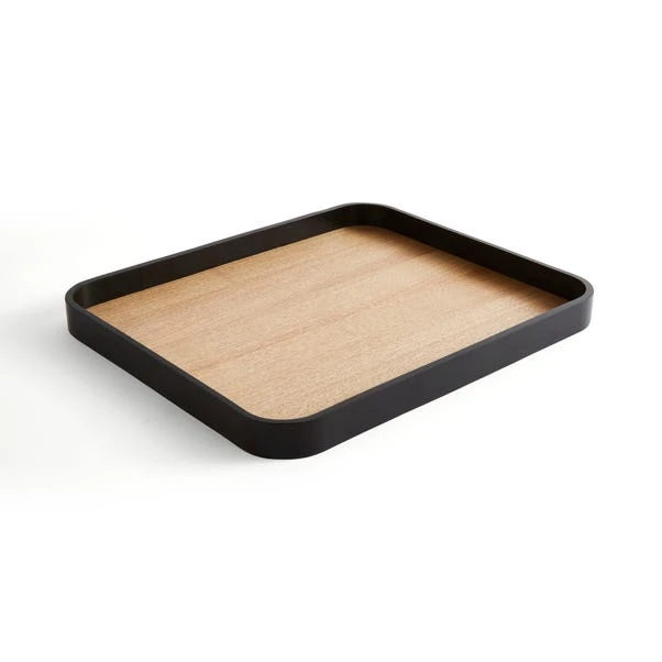 Dunelm Painted Rim Rectangle Tray 4 Dunelm Painted Rim Rectangle Tray - Image 2