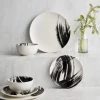 Dunelm Abstract Brushstroke 12 Piece Dinner Set -Dunelm Sales Store 30794664