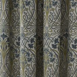 Dunelm Lucetta Prussian Blue Pencil Pleat Curtains 10 Dunelm Lucetta Prussian Blue Pencil Pleat Curtains -Dunelm Sales Store 30794917 alt02