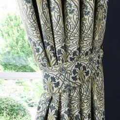 Dunelm Lucetta Prussian Blue Pencil Pleat Curtains 12 Dunelm Lucetta Prussian Blue Pencil Pleat Curtains -Dunelm Sales Store 30794917 alt04