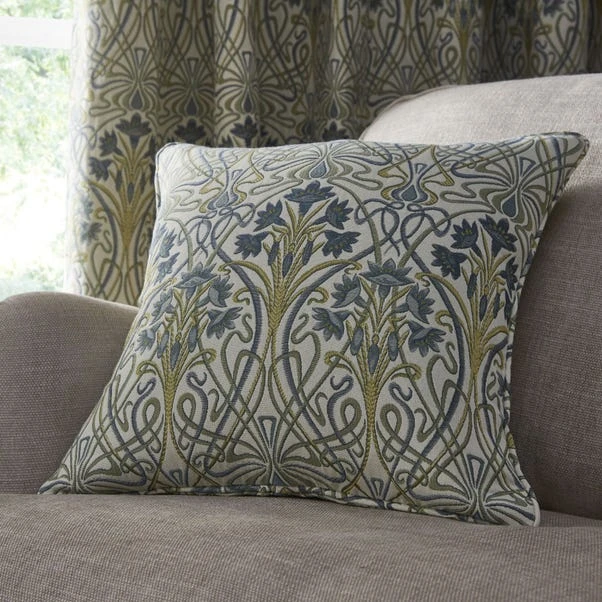 Dunelm Lucetta Prussian Blue Pencil Pleat Curtains 8 Dunelm Lucetta Prussian Blue Pencil Pleat Curtains - Image 6