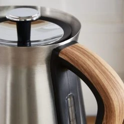 Dunelm Contemporary Brushed Stainless Steel Jug Kettle 1.7L -Dunelm Sales Store 30794950 alt02