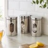 Dunelm Set Of 3 Metal Storage Canisters 1 Dunelm Set Of 3 Metal Storage Canisters -Dunelm Sales Store 30796298
