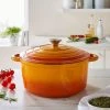 Dunelm Cast Iron Casserole Dish 5.2L -Dunelm Sales Store 30796375