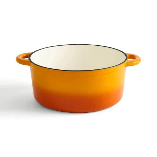 Dunelm Cast Iron Casserole Dish 5.2L 6 Dunelm Cast Iron Casserole Dish 5.2L - Image 4