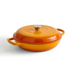 Dunelm Cast Iron Casserole Dish 3L -Dunelm Sales Store 30796376 alt02