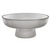 Dunelm Ribbed Glass Serve Bowl 1 Dunelm Ribbed Glass Serve Bowl -Dunelm Sales Store 30796466