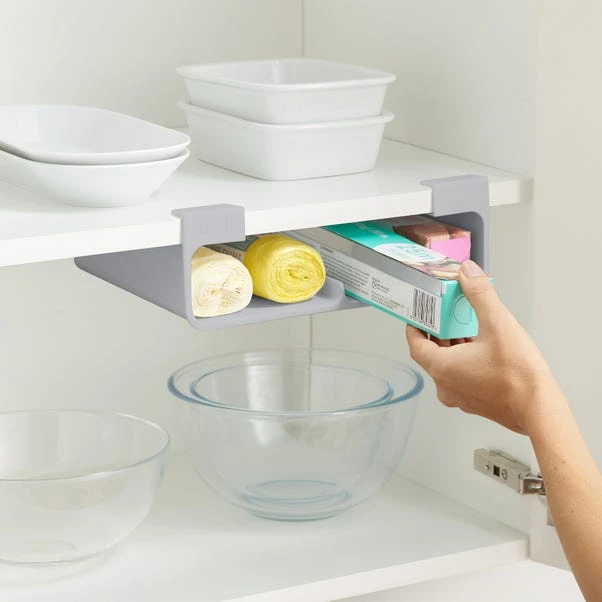 Joseph Joseph CupboardStore Film, Foil & Bag Organiser Grey 3 Joseph Joseph CupboardStore Film, Foil & Bag Organiser Grey