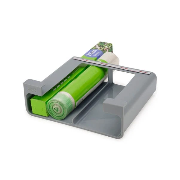 Joseph Joseph CupboardStore Film, Foil & Bag Organiser Grey 4 Joseph Joseph CupboardStore Film, Foil & Bag Organiser Grey - Image 2