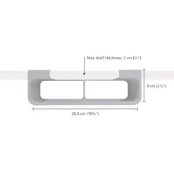 Joseph Joseph CupboardStore Film, Foil & Bag Organiser Grey 7 Joseph Joseph CupboardStore Film, Foil & Bag Organiser Grey -Dunelm Sales Store 30797295 alt02