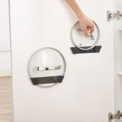 Joseph Joseph Set Of 4 Pan Lid Holders Grey