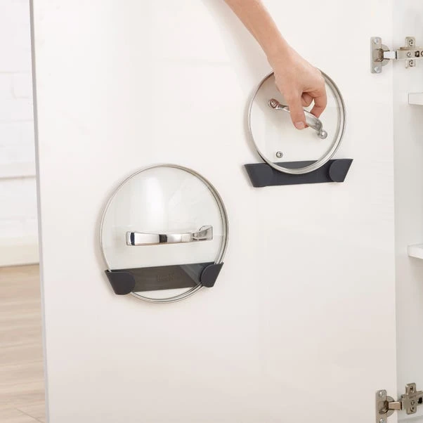 Joseph Joseph Set Of 4 Pan Lid Holders Grey 3 Joseph Joseph Set Of 4 Pan Lid Holders Grey