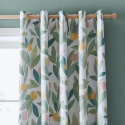Dunelm Erwin Fruits Eyelet Curtains