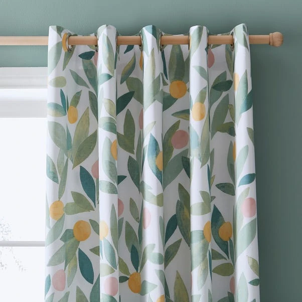 Dunelm Erwin Fruits Eyelet Curtains 3 Dunelm Erwin Fruits Eyelet Curtains