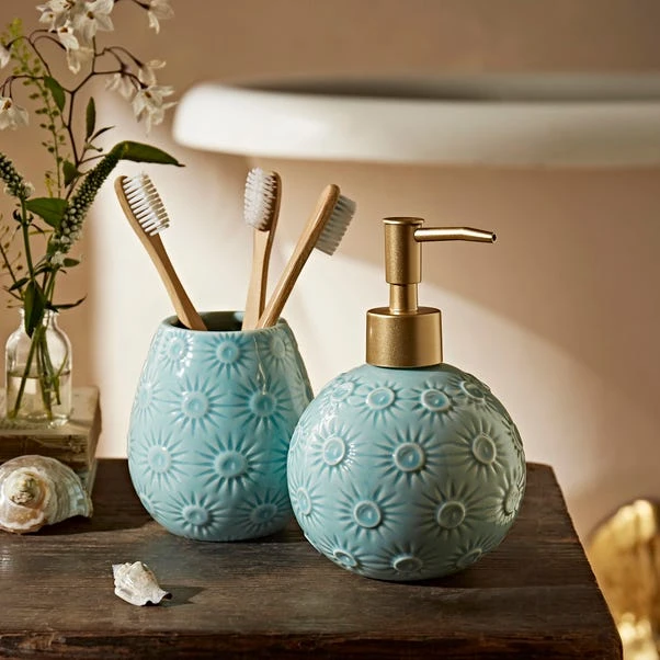 Natural History Museum Corallite Ceramic Lotion Dispenser 5 Natural History Museum Corallite Ceramic Lotion Dispenser - Image 3