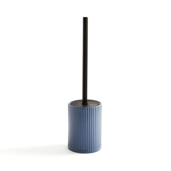 Dunelm Ceramic Ribbed Toilet Brush 4 Dunelm Ceramic Ribbed Toilet Brush - Image 2