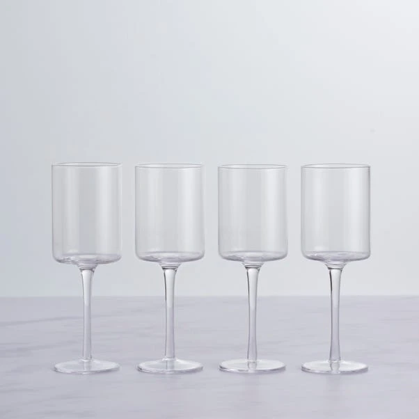 Dunelm Set Of 4 Montreal White Wine Glasses 3 Dunelm Set Of 4 Montreal White Wine Glasses