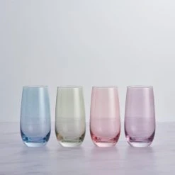 Dunelm Set Of 4 Pastel Highball Tumblers 11 Dunelm Set Of 4 Pastel Highball Tumblers -Dunelm Sales Store 30797563 alt04