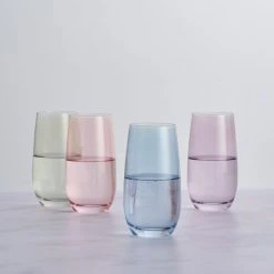 Dunelm Set Of 4 Pastel Highball Tumblers 13 Dunelm Set Of 4 Pastel Highball Tumblers -Dunelm Sales Store 30797563 alt06